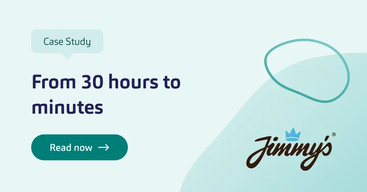 Jimmy's Iced Coffee case study: from 30 hours to minutes