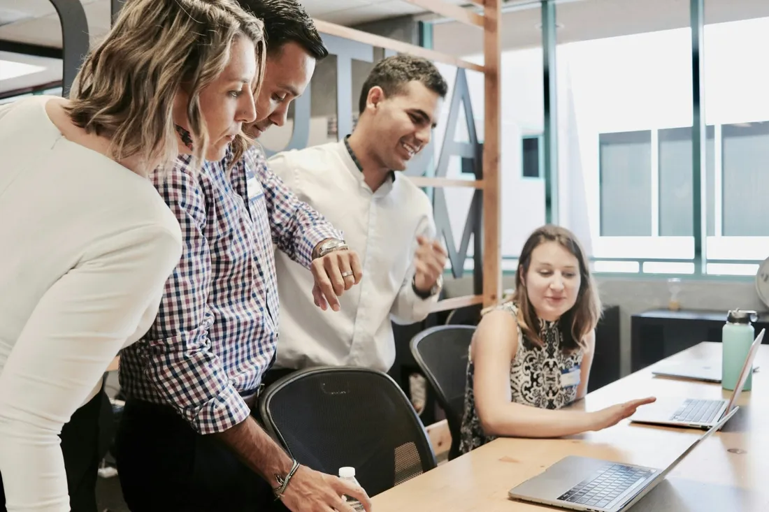 The Capture Expense team working together