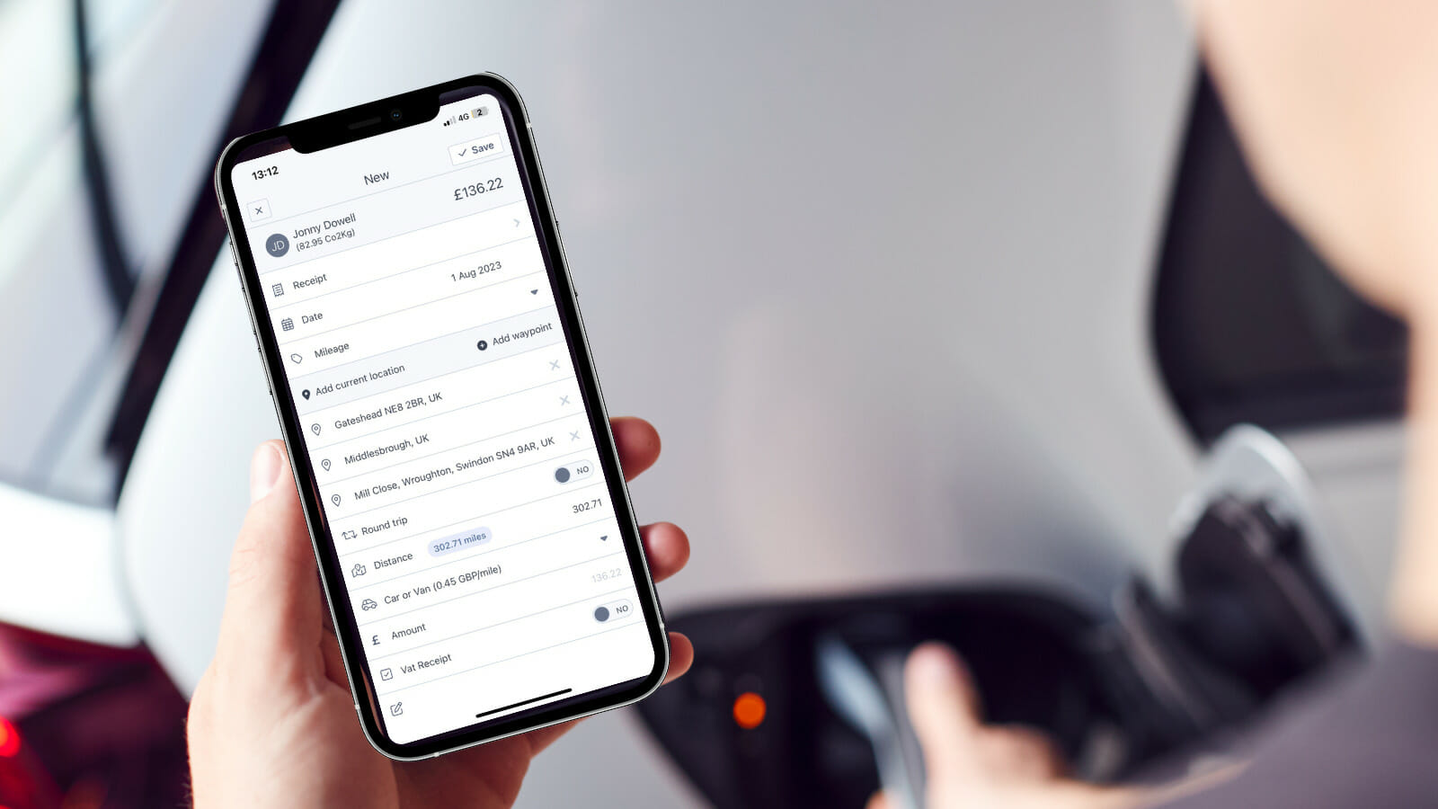 Travel expense app