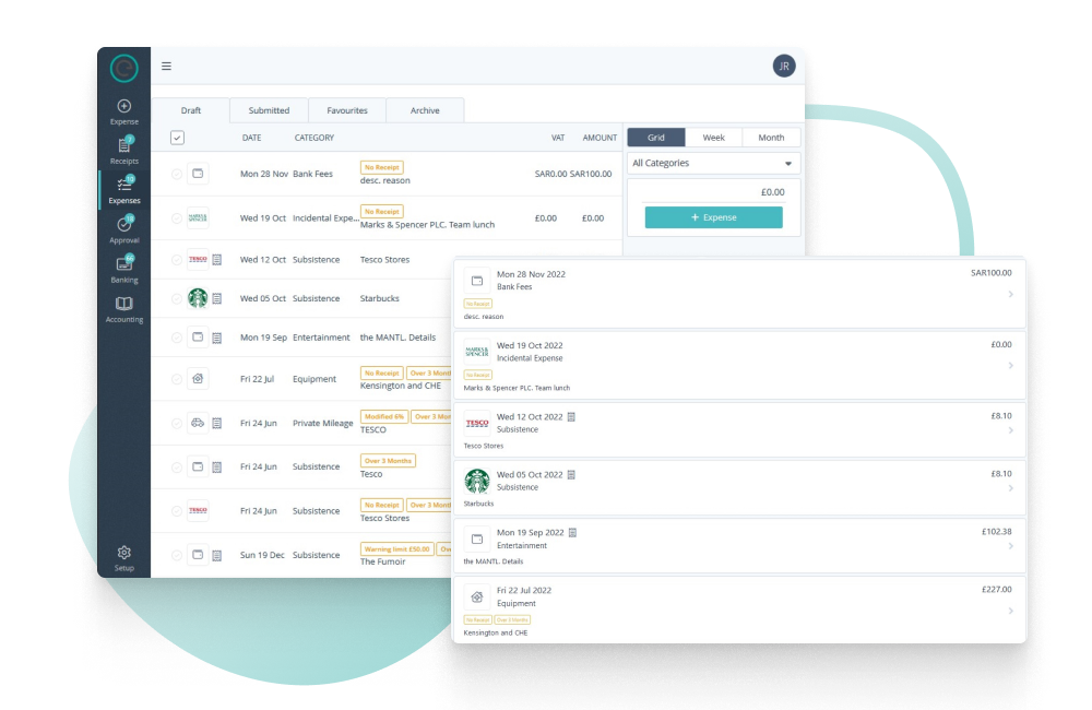 business expense tracker, automated expense reporting, company expense tracking, expense reporting software