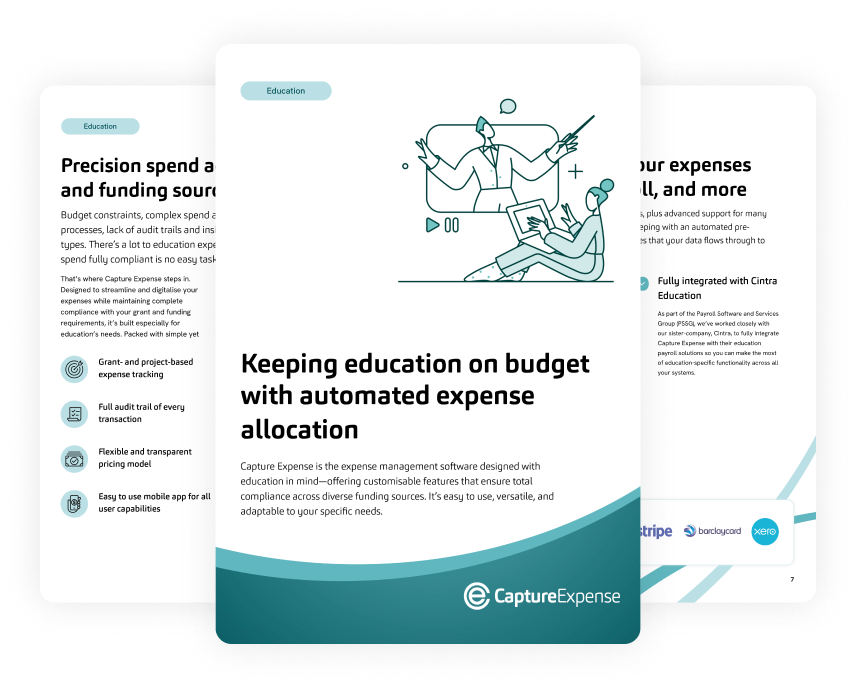 Capture Expense downloadable brochure